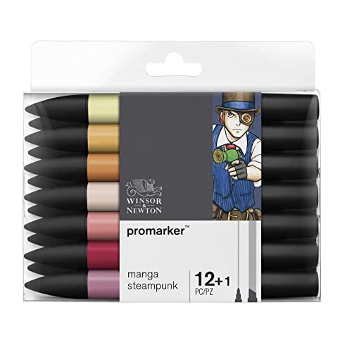 Promarker Set 12+1 Manga Steampunk  0290143