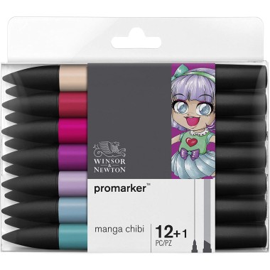 Promarker Set 12+1 Manga Chibi 0290141