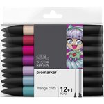 Promarker Set 12+1 Manga Chibi 0290141