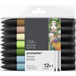 Promarker Set 12+1 Manga Fantasy 0290142