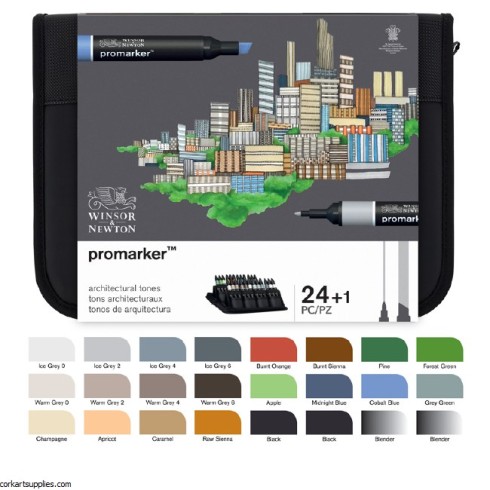 Promarker Set 24+1 Architettura 0290163