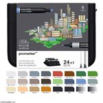 Promarker Set 24+1 Architettura 0290163