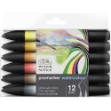 Promarker Set 12 Watercolour Paesaggio 0290167