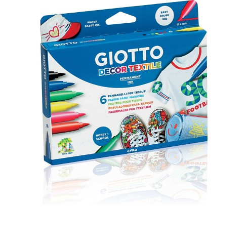 Pennarelli Giotto Textile a  6 F49480000