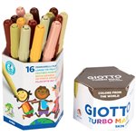 Pennarelli Giotto Turbo Maxi Skin Tones a 16