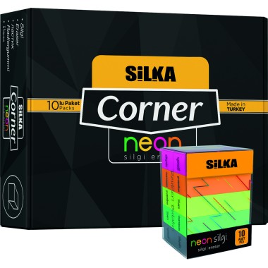 Gomme Silka TPR Corner Neon 30 pz. ART.14