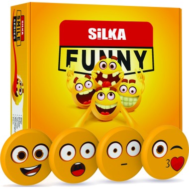 Gomme Silka TPR Funny 36 pz. ART.17