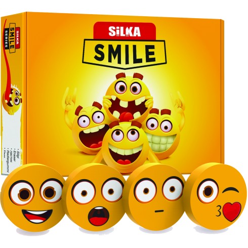 Gomme Silka TPR Smile Silgi 36 pz. ART.52