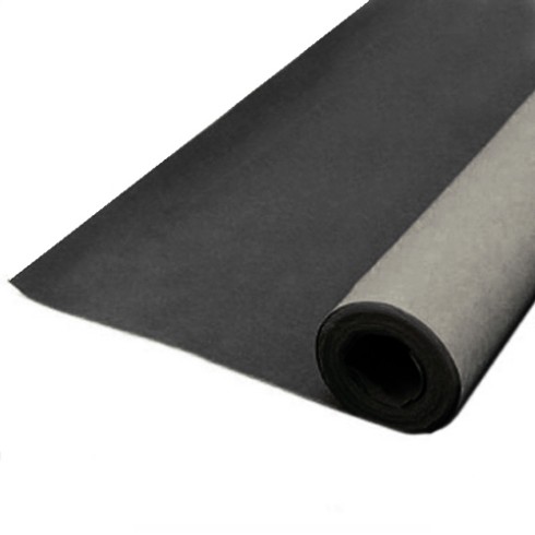 Carta Velluto Rot. 5 mt. Nero