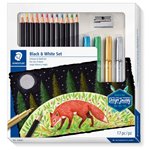 Set Staedtler Disegno Carta bianca e nera 61 149C