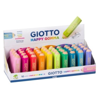 Gomme Giotto Happy 233800 Expo 40 pz.