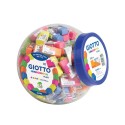 Gomme Giotto Minigomma Fluo boccia 120 pz.