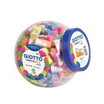 Gomme Giotto Minigomma Fluo boccia 120 pz.