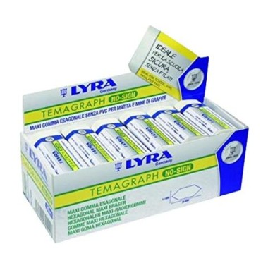 Gomme Lyra Temagraph No-Sign L7427001 30 pz.