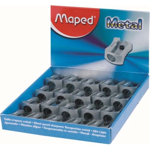 Maped Temperini 1 foro metallo 20 pz.