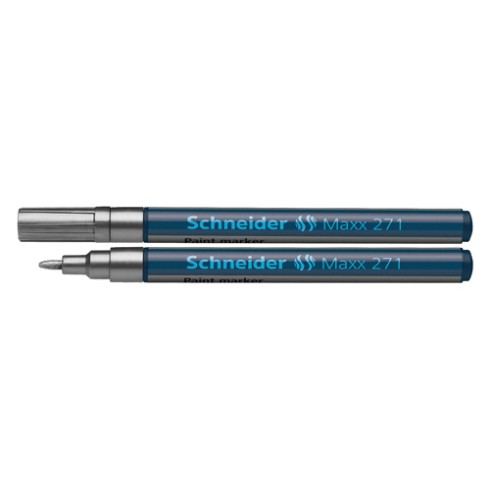 Marker Schneider Maxx Vernice 271 F Silver 10 pz.