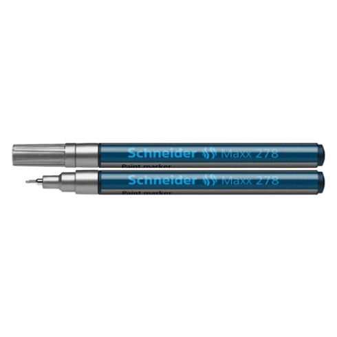 Marker Schneider Maxx Vernice 278 S Silver 10 pz.