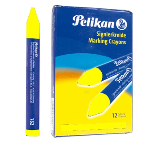 Pastelli Industriali Pelikan 762 Giallo 12 pz.