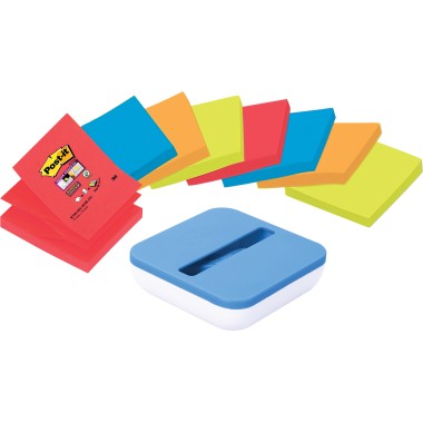 Post-it 3M Super Sticky 654 76x76  8 pz. Colorati