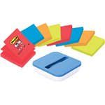 Post-it 3M Super Sticky 654 76x76  8 pz. Colorati