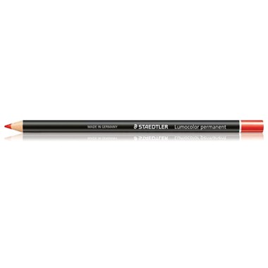 Matite Staedtler Lumocolor Permanent Rosso 12 pz.