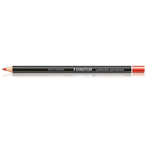 Matite Staedtler Lumocolor Permanent Rosso 12 pz.