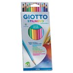 Pastelli Acquarellabili Giotto Stilnovo Cartbox 12