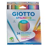 Pastelli Acquarellabili Giotto Stilnovo Cartbox 24