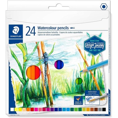 Pastelli Acquarellabili Staedtler 14610C C24 a 24