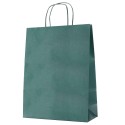 Shopper Monocolore Verde 18x07x24 25 pz.