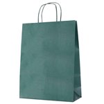 Shopper Monocolore Verde 18x07x24 25 pz.