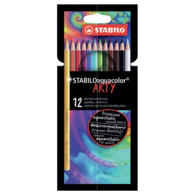 Pastelli Stabilo Aquacolor Arty Line a 12