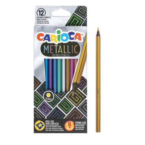 Pastelli Carioca Tita Metallic a 12