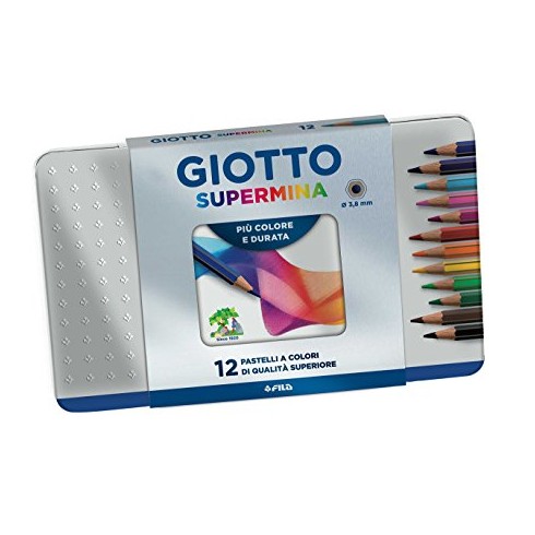 Pastelli Giotto Supermina Metal box a 12 F236700