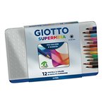 Pastelli Giotto Supermina Metal box a 12 F236700