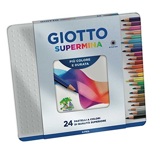 Pastelli Giotto Supermina Metal box a 24 F236800