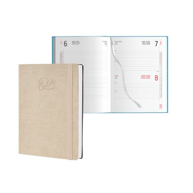 Agenda 24 Quando Femmena 12x17 Giorn. SDA Beige