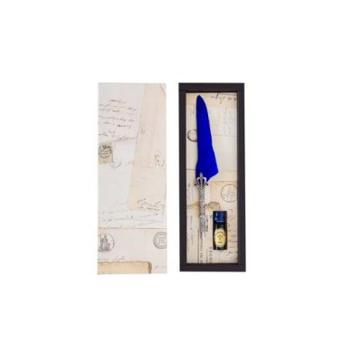 Rubinato Pen Set 2020/11/1 Piuma metal Blue