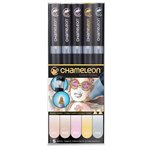 Chameleon Pen Set  5 pz. Pastel Tones