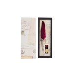 Rubinato Pen Set 2020/11/1 Piuma metal Red