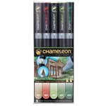 Chameleon Pen Set  5 pz. Nature Tones