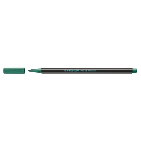 Pennarelli Stabilo Pen 68  Metallic Verde m. 10 pz