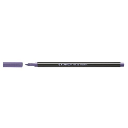 Pennarelli Stabilo Pen 68  Metallic Violetto 10 pz