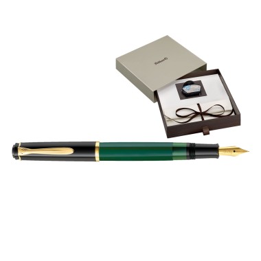 Pelikan Classic 251 Stilo M251 Black/Green M 814713KIT