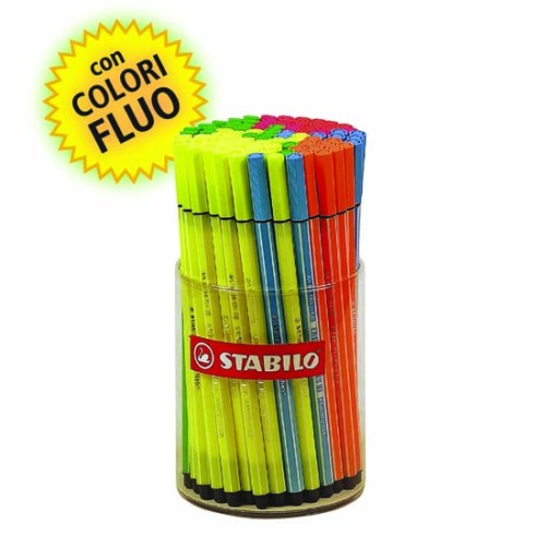 Pennarelli Stabilo Pen 68  Neon a 90 IT68/90