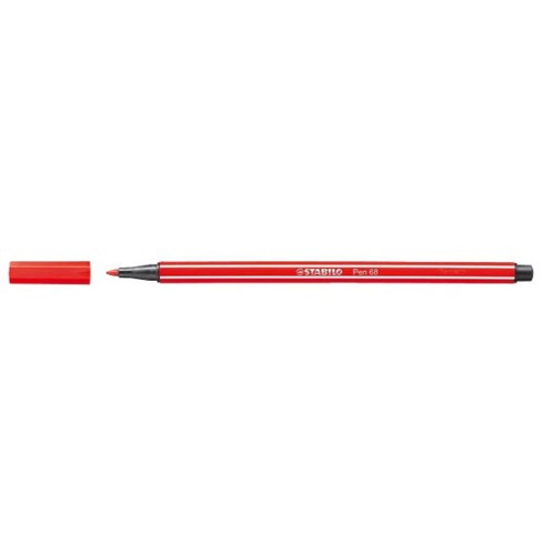 Pennarelli Stabilo Pen 68  Fluo Rosso 10 pz.