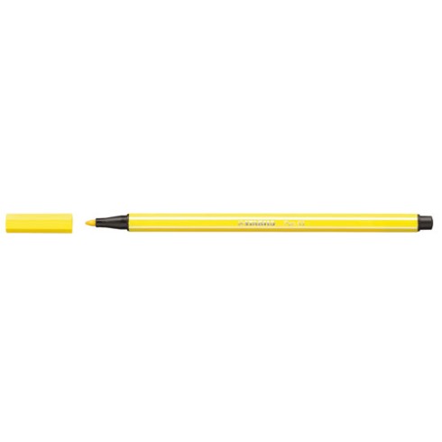 Pennarelli Stabilo Pen 68 Giallo Limone 10 pz.