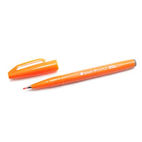 Pennarelli Pentel Brush Sign Arancio 10 pz.