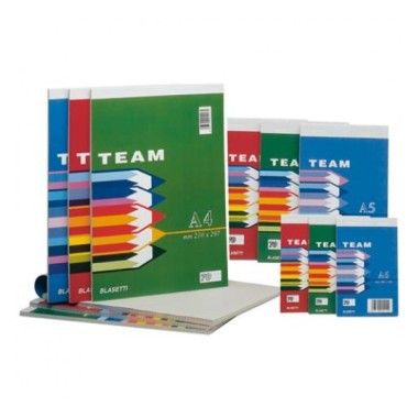 Notes Blasetti Team 50 ff 50 gr. A6 5M 10 pz.