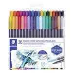 Pennarelli Staedtler Brush Duo Acquerellabili a 36